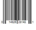 Barcode Image for UPC code 014926281481