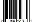 Barcode Image for UPC code 014926604754