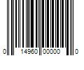 Barcode Image for UPC code 014960000000