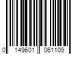 Barcode Image for UPC code 0149601061109