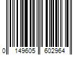 Barcode Image for UPC code 0149605602964