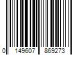 Barcode Image for UPC code 0149607869273