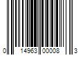 Barcode Image for UPC code 014963000083