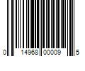 Barcode Image for UPC code 014968000095