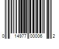 Barcode Image for UPC code 014977000062