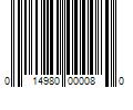 Barcode Image for UPC code 014980000080