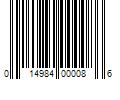 Barcode Image for UPC code 014984000086