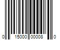 Barcode Image for UPC code 015000000080