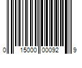 Barcode Image for UPC code 015000000929