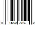 Barcode Image for UPC code 015000001070