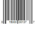 Barcode Image for UPC code 015000001377