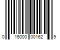 Barcode Image for UPC code 015000001629