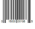 Barcode Image for UPC code 015000001865