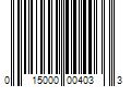 Barcode Image for UPC code 015000004033