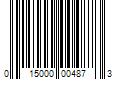 Barcode Image for UPC code 015000004873