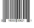 Barcode Image for UPC code 015000006211