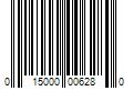 Barcode Image for UPC code 015000006280