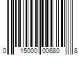 Barcode Image for UPC code 015000006808