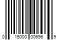 Barcode Image for UPC code 015000006969