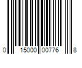 Barcode Image for UPC code 015000007768