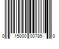 Barcode Image for UPC code 015000007850