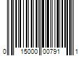 Barcode Image for UPC code 015000007911