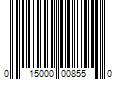 Barcode Image for UPC code 015000008550