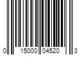 Barcode Image for UPC code 015000045203