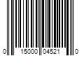 Barcode Image for UPC code 015000045210