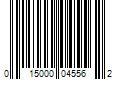 Barcode Image for UPC code 015000045562