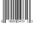 Barcode Image for UPC code 015000047313