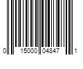 Barcode Image for UPC code 015000048471