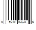 Barcode Image for UPC code 015000076788