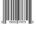 Barcode Image for UPC code 015000076795