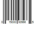 Barcode Image for UPC code 015000935665