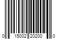 Barcode Image for UPC code 015002202000