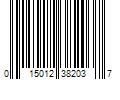 Barcode Image for UPC code 015012382037