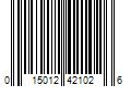 Barcode Image for UPC code 015012421026