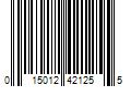 Barcode Image for UPC code 015012421255