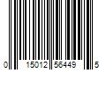 Barcode Image for UPC code 015012564495