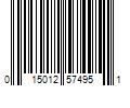 Barcode Image for UPC code 015012574951