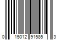 Barcode Image for UPC code 015012915853