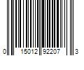 Barcode Image for UPC code 015012922073