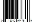 Barcode Image for UPC code 015012974799