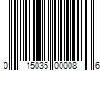 Barcode Image for UPC code 015035000086