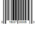 Barcode Image for UPC code 015037000053