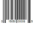 Barcode Image for UPC code 015050000085