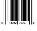 Barcode Image for UPC code 015052000076