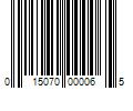 Barcode Image for UPC code 015070000065