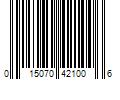 Barcode Image for UPC code 015070421006